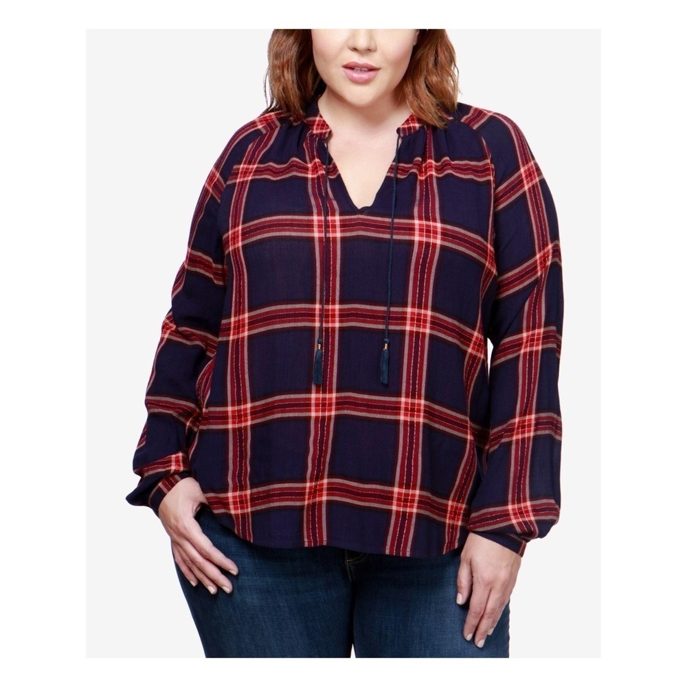 Lucky Brand Plaid Long Sleeve